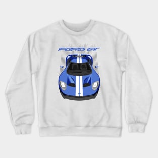 Ford GT-blue and white Crewneck Sweatshirt